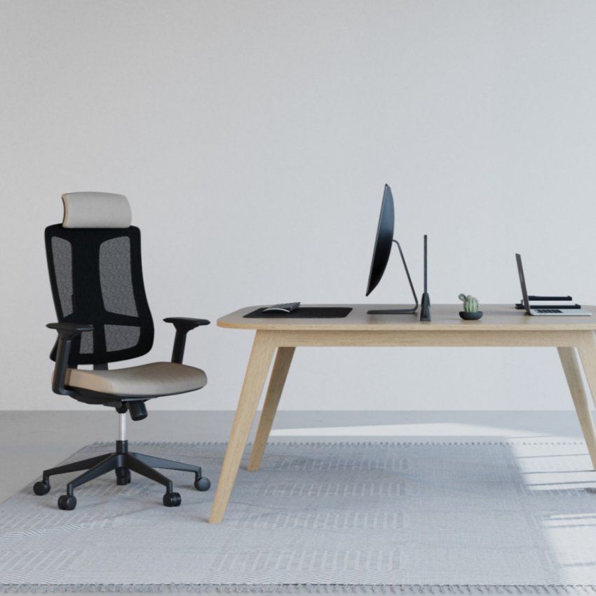 Silla trabajo ergonómica Andrín 13