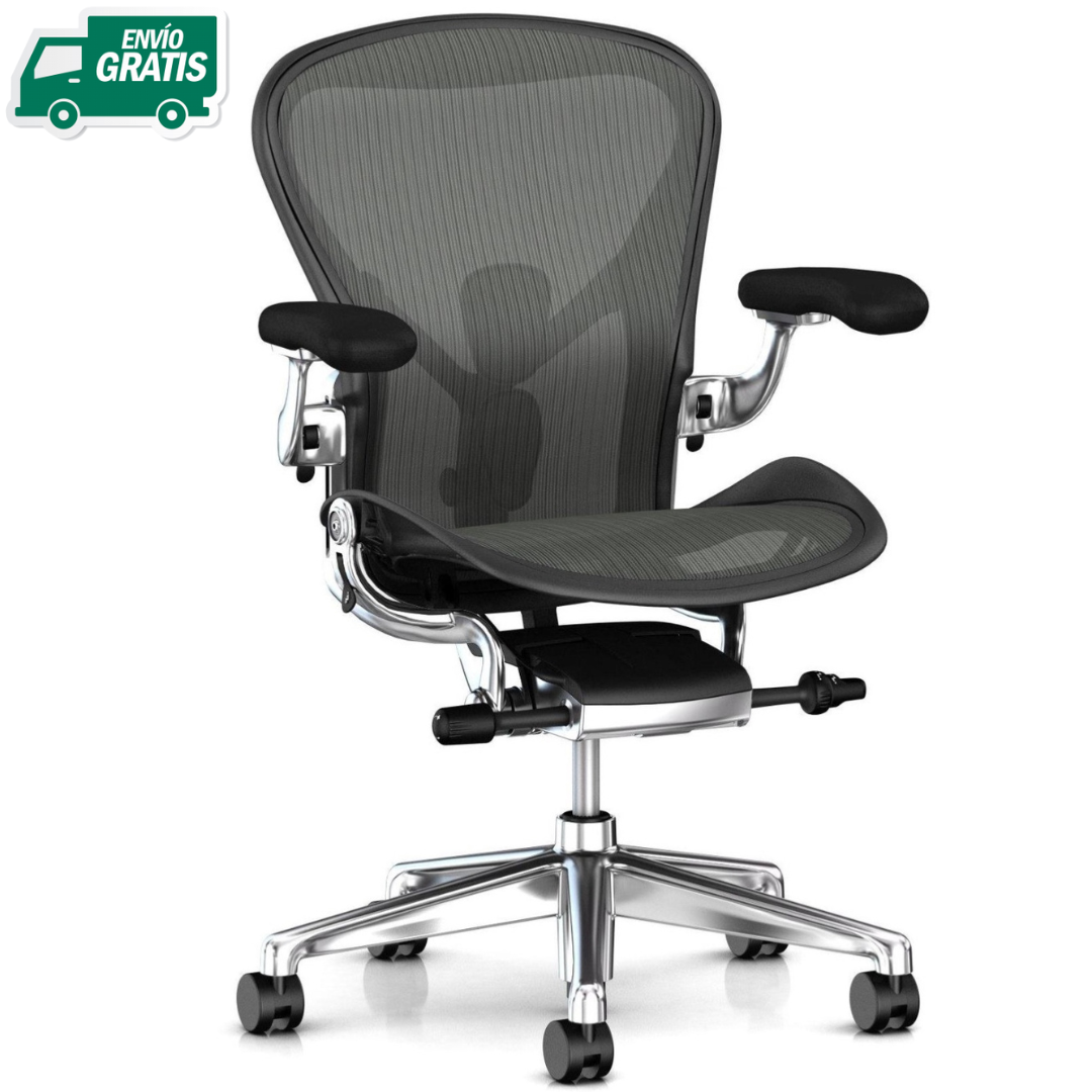 【美品】HERMANMILLER Aeron Chair Lite Herman Miller Aeron Chair Lite – Rifyo