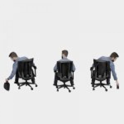 Silla trabajo ergonómica Candás 04