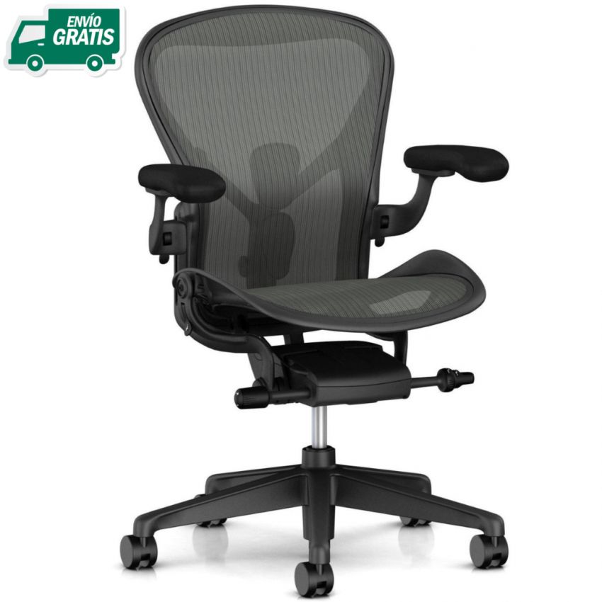 Silla trabajo ergonómica Aeron HERMAN MILLER 01