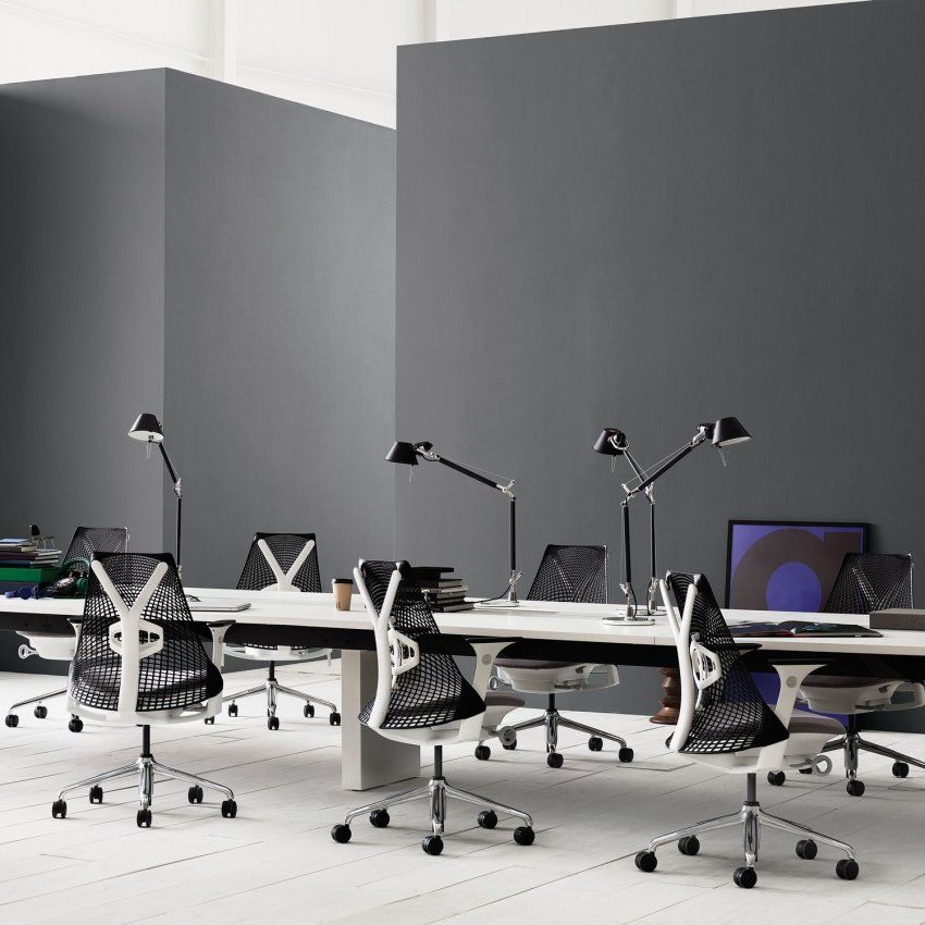 Silla trabajo ergonómica Sayl HERMAN MILLER 05