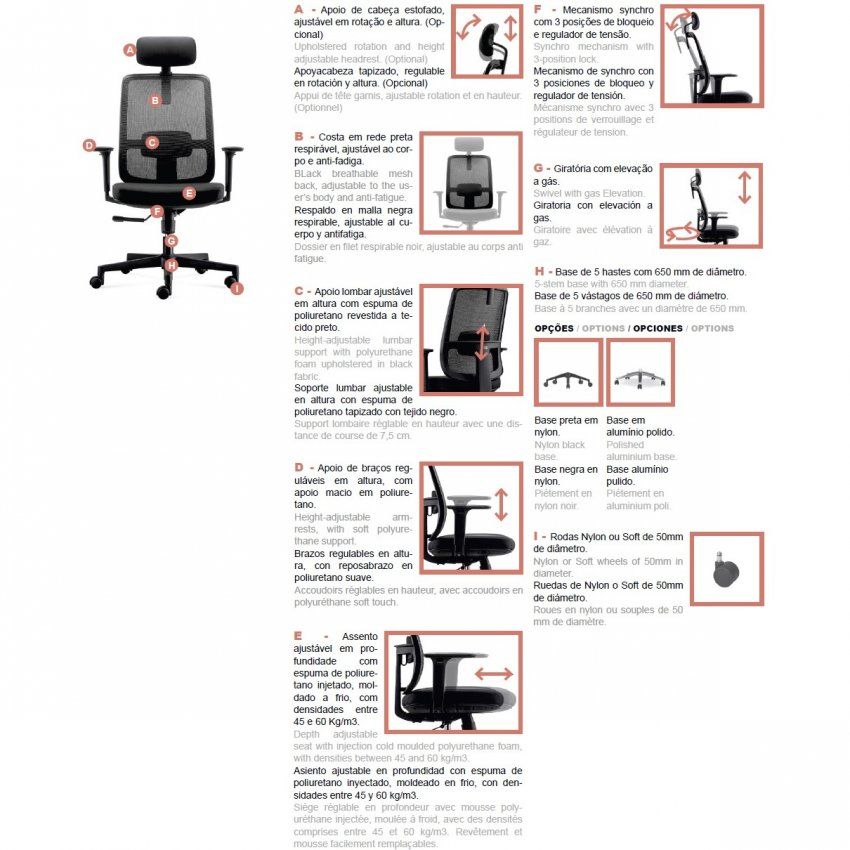 silla trabajo ergonomica ballota 03