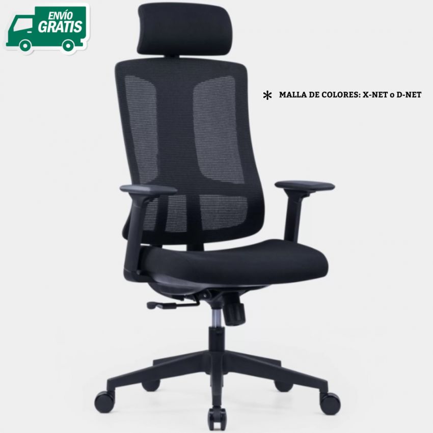 silla trabajo ergonomica andrin 15