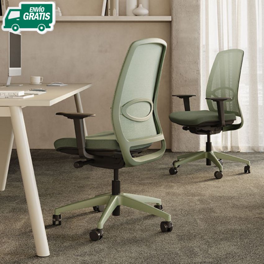silla trabajo ergonomica vega dynamobel 13