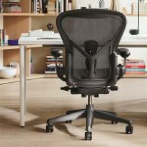 Silla trabajo ergonómica Aeron HERMAN MILLER 06