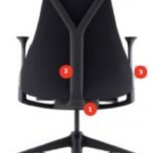 Silla trabajo ergonómica Sayl HERMAN MILLER 10