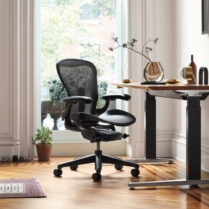 Silla trabajo ergonómica Aeron HERMAN MILLER 05